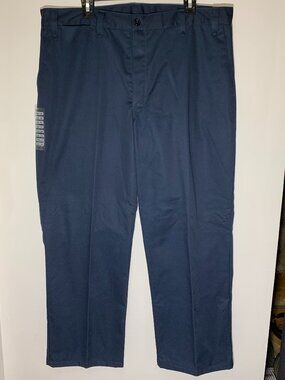 Dakota Work Pants Mens 38x30 Navy Blue FR Safety CAT 1A Utility Cargo Industrial
